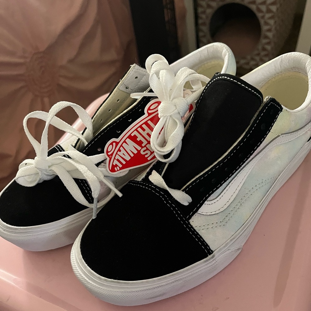 Rainbow Platform Vans NWT